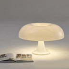 Mushroom Lamp | Cool Retro Living Room Decor (white)