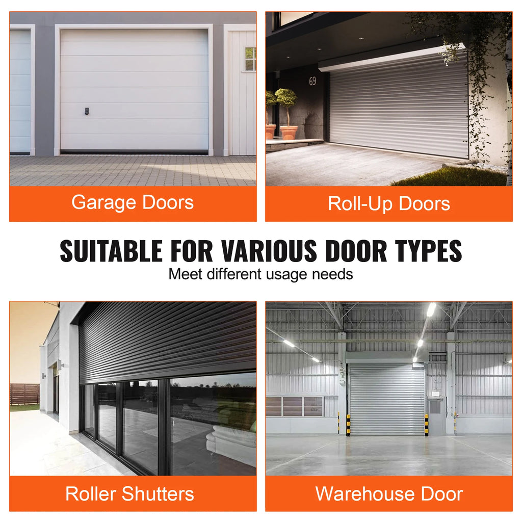 3m 4.8m 6m Garage Door Seals Bottom Rubber U Shape