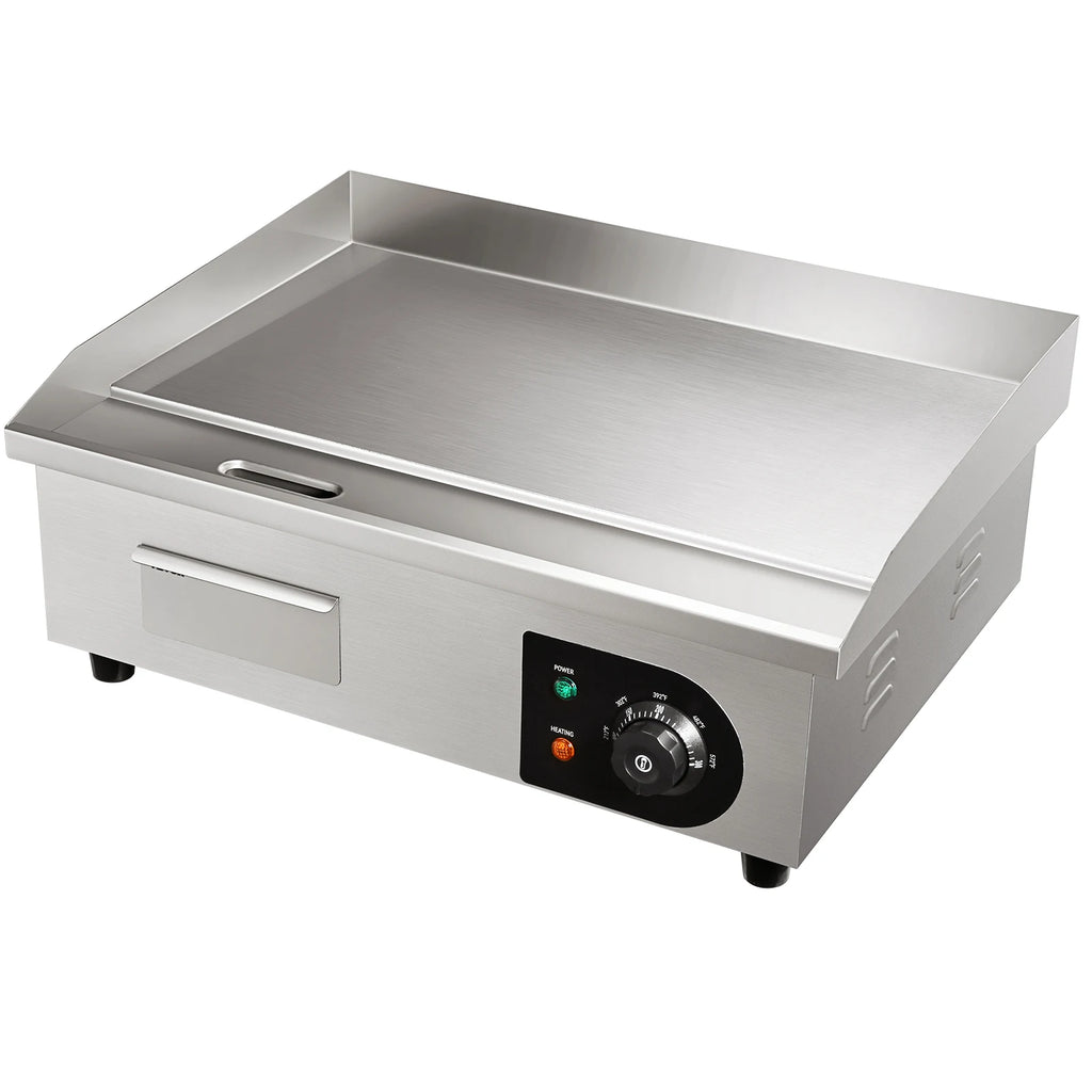 21In Commercial Electric Flat Pan