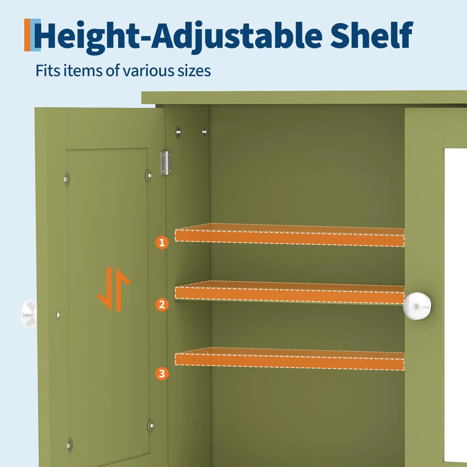 Wall Mounted Medicine Cabinet With Mirror,