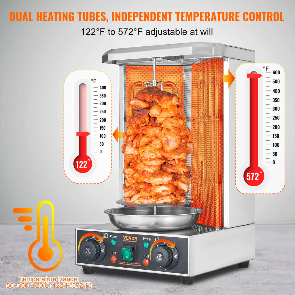 Shawarma Gyro Rotisserie Oven