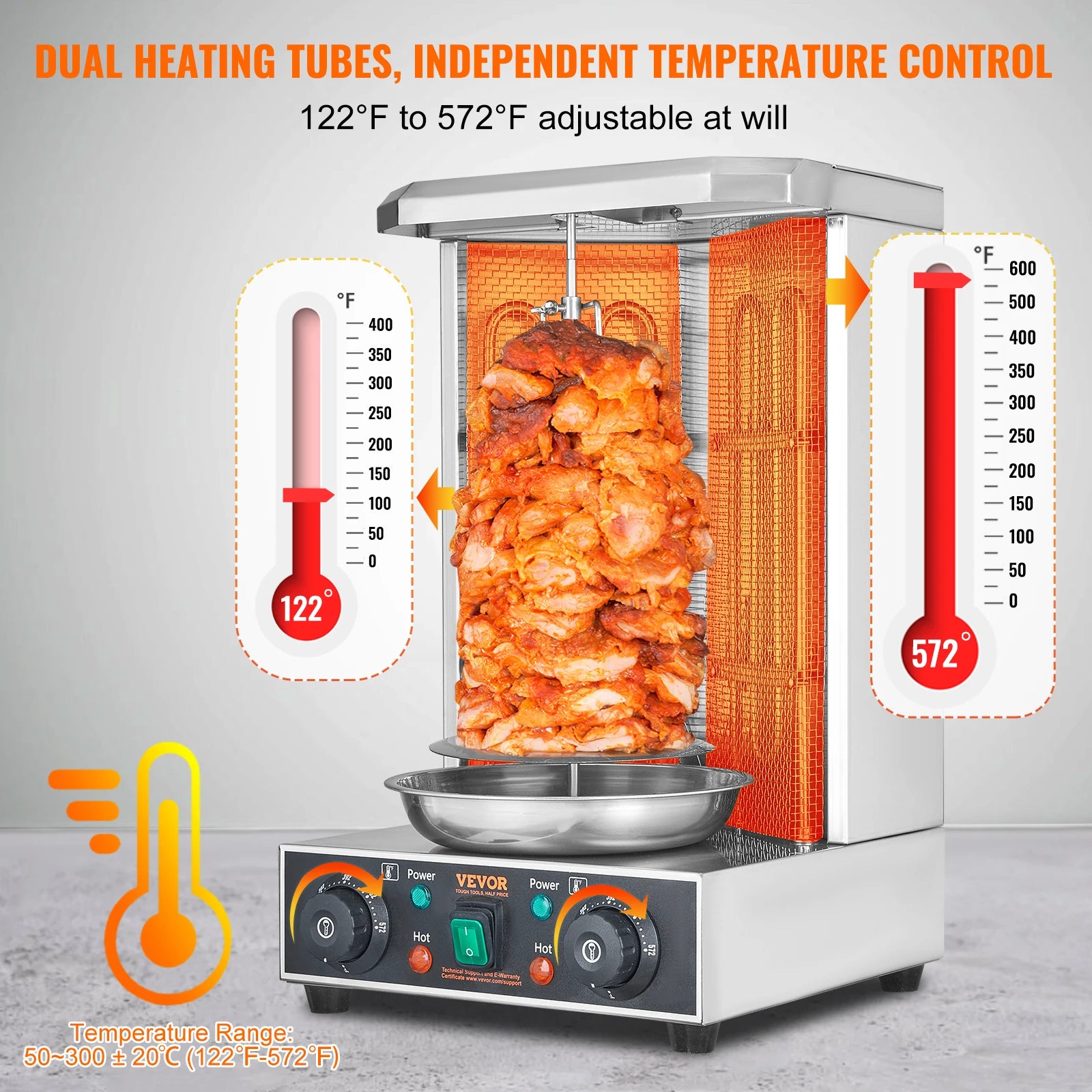 Shawarma Gyro Rotisserie Oven