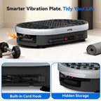 Vibration Plate Exercise Machine 120 Speed Levels 9 Preset Programs Home Fitness Equipment Weight Loss Fat Burning Muscle Toning