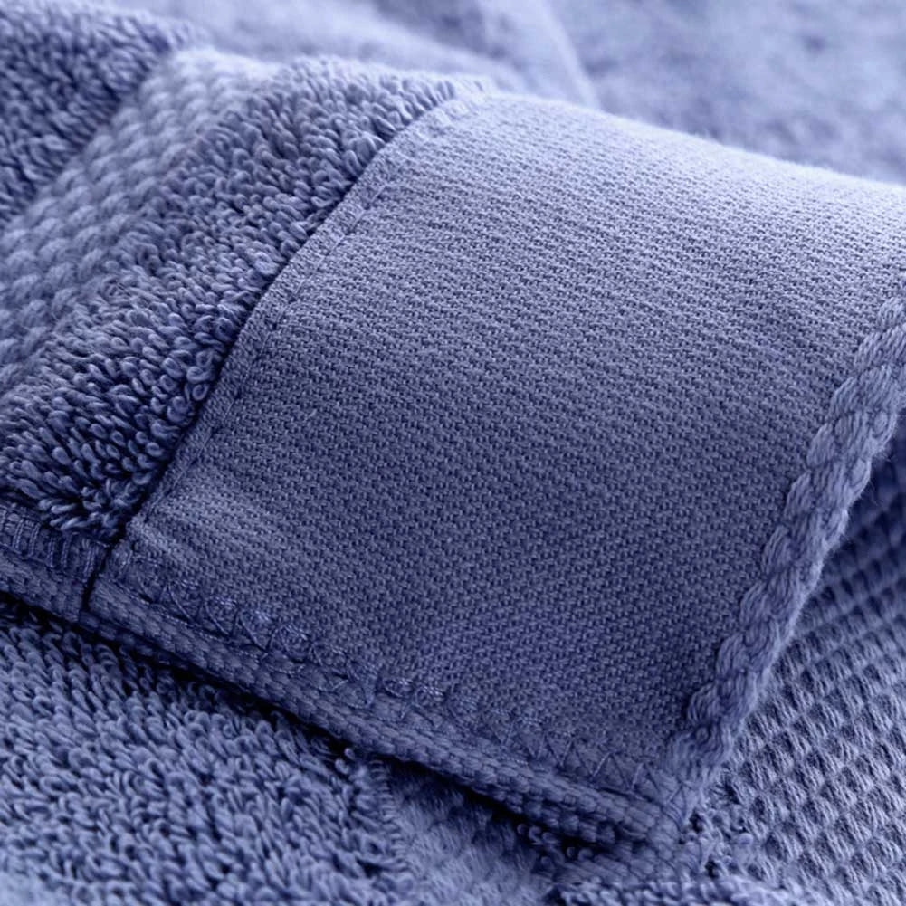 Solid Color Cotton Super Absorbent Hand andFace Towel