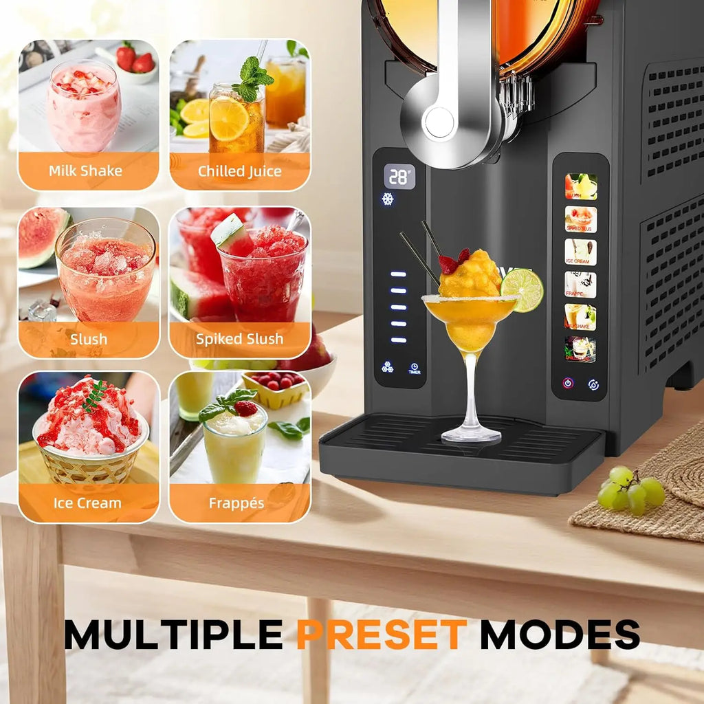 Frozen Drink Maker with LED Display & 6 Pre-Set Programs