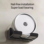 1 Pcs Plastic Hair Dryer Stand Bathroom Organizer