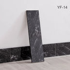 10pcs Self-Adhesive Wooden Stickers Wall Stickers Skirting Lines 10mm Thickness Suitable for All Indoor Places 17.72X4.72In