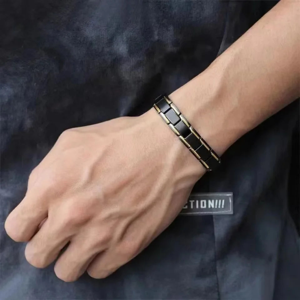 Fashion Stainless Steel Bangle Bracelet 9mm Width Italian Elastic Charm