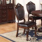 5pc Dining Set with 1 Classic Dining Table & 4x Side Chairs,