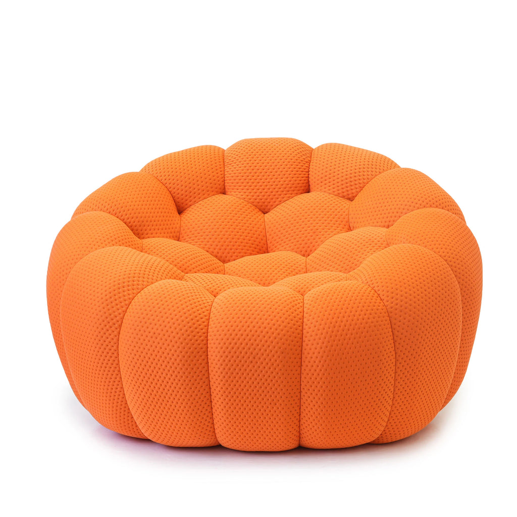 Sdorens 49'' Oversized Boneless Bubble Couch Chair Football-Shaped Design