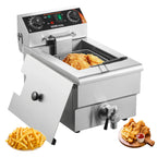 Electric Countertop Fryer with Basket 11.6Qt