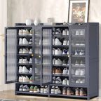 Shoe Rack for Closet, Entryway Shoe Storage Cabinet for 36-40 Pairs,