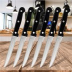 15pcs Kitchen Knife Set with Solid Wood Block Suitable for Chefs