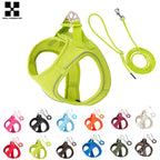 Dog Harness Leash Set for Small Medium Dog Adjustable Reflective Puppy Cat Harness