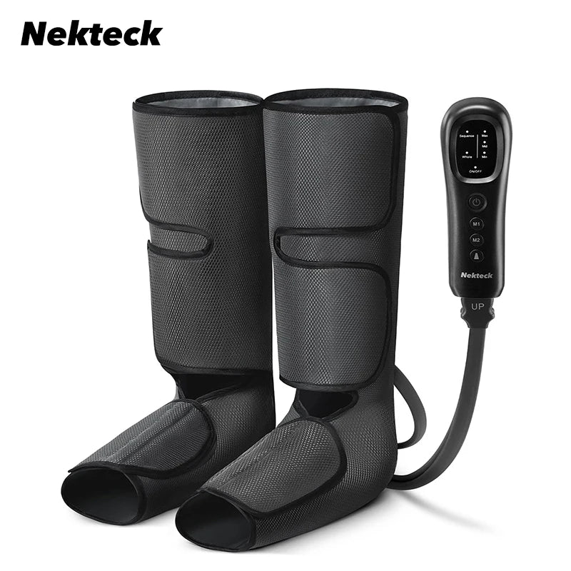 Air Compression Calf Wraps Air Pressure Massage for Blood Circulation and Relaxation Lymphatic Drainage