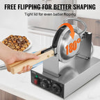 Commercial Egg Bubble Waffle Maker 1400W Non-Stick Stainless Steel
