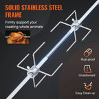 Universal Grill Rotisserie Kit