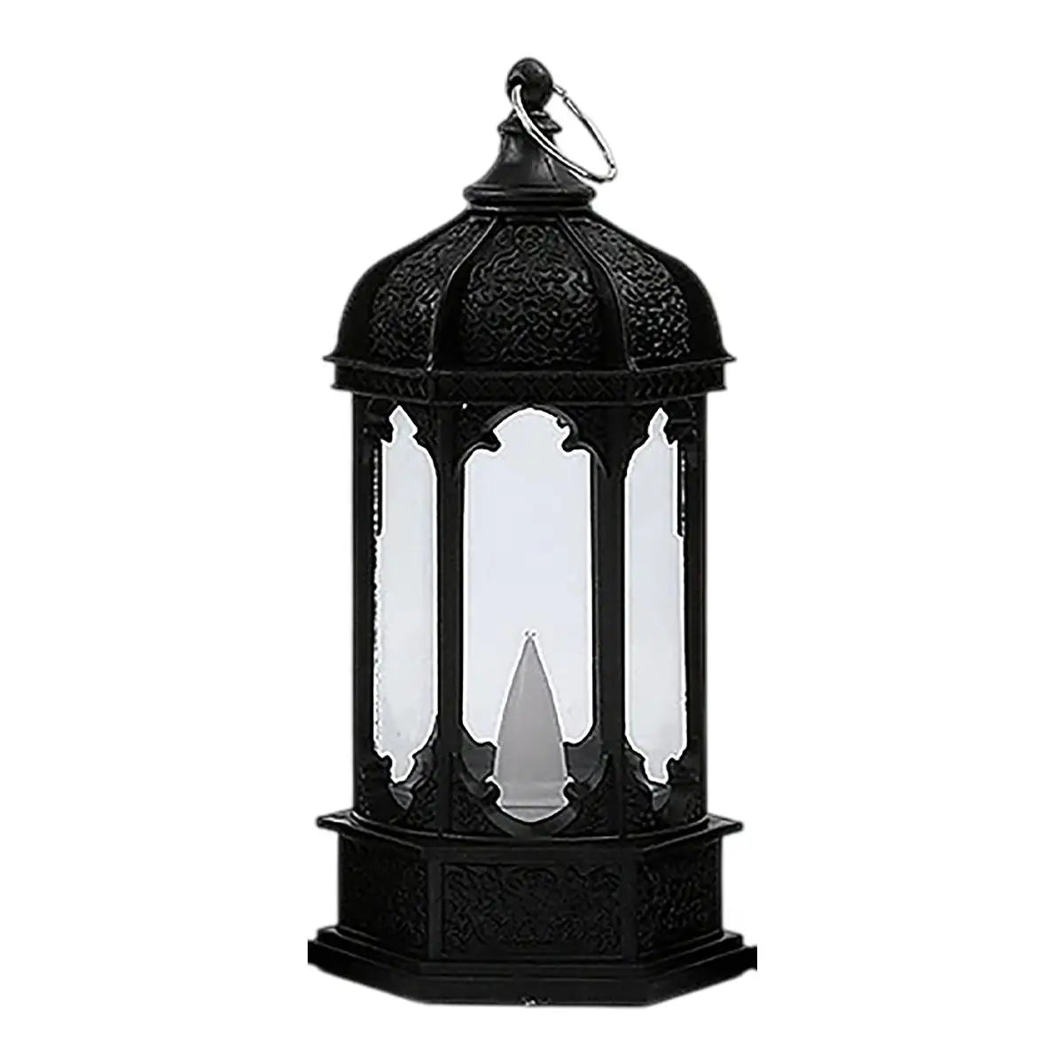 Battery Powered Led Candle Lantern Vintage Light Hanging Lamp Night Table Hand For Decoration Atmosphere Party Lighting Lanterns