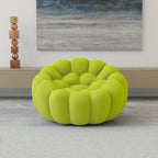 Sdorens 49'' Oversized Boneless Bubble Couch Chair Football-Shaped Design