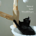 Large Cat Tree Tower with Scratching Post