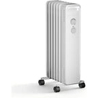 Portable 1500W Oil-Filled Radiator Heater with Adjustable Temperature, 3 Heat Modes, Overheat and Tip-Over Protection for Home a
