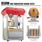 12Oz Electric Popcorn Maker with Scoop Spoon