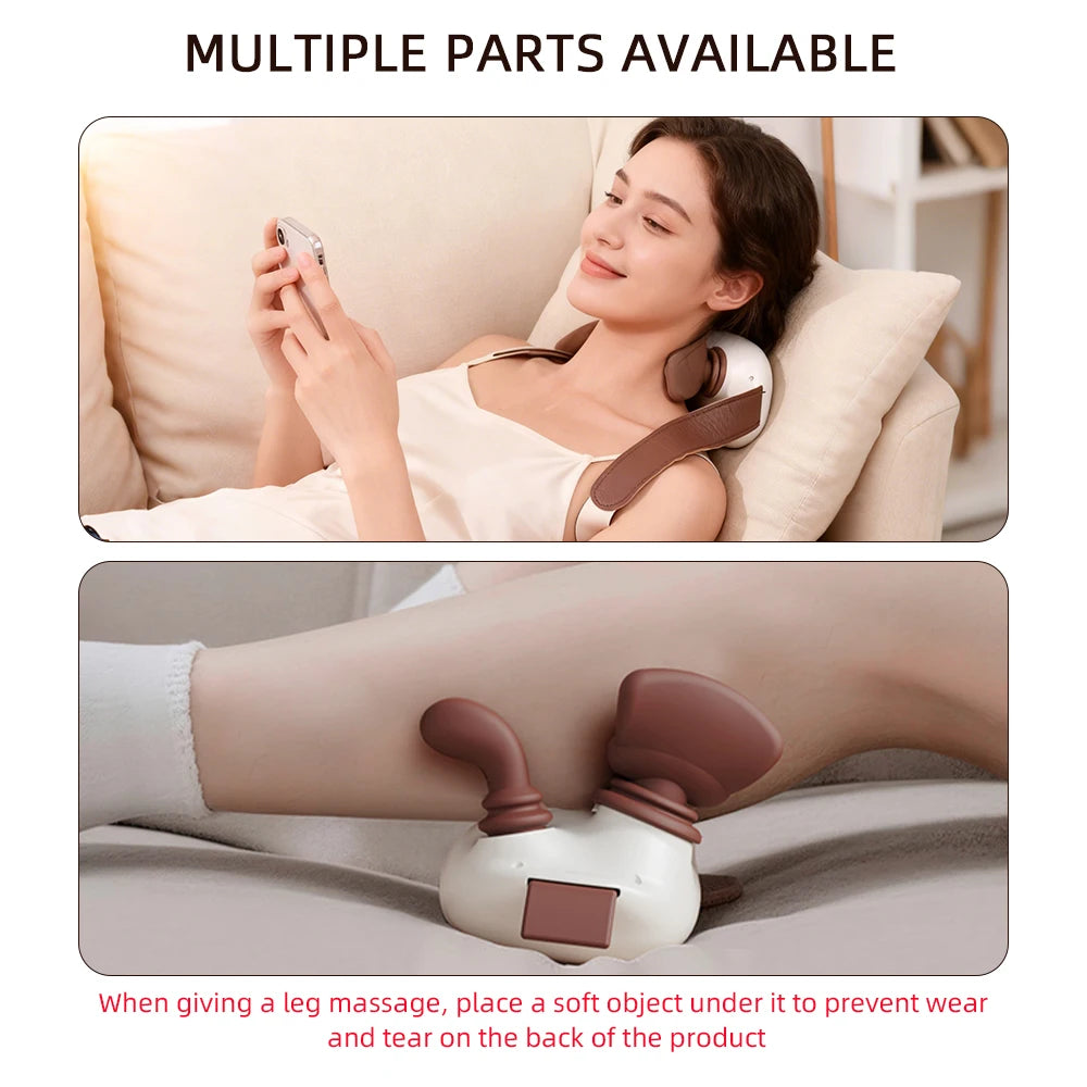 Neck Massager Back and Shoulder Massager Electric Kneading Neck Deep Massage Muscle Relax