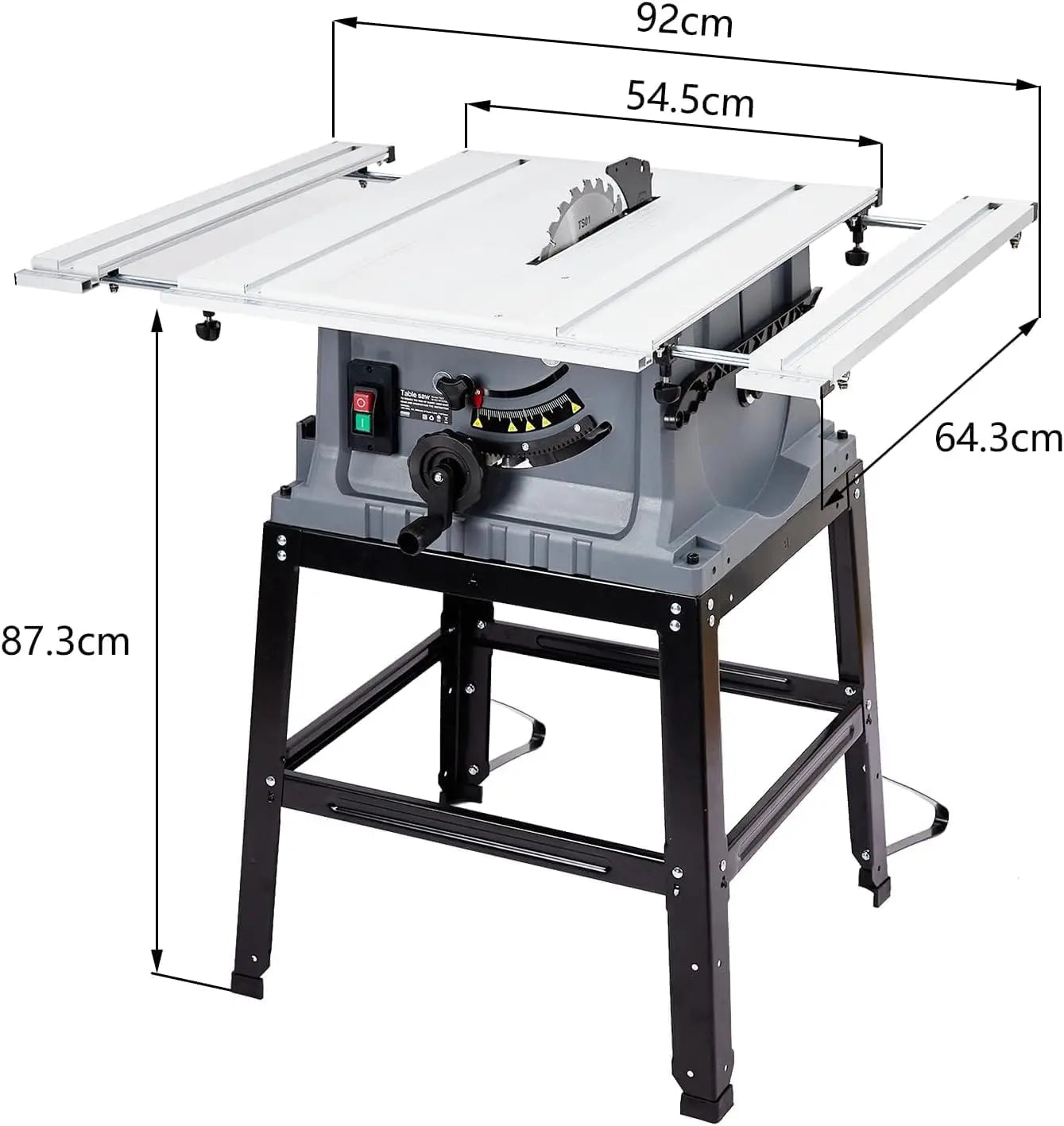 10 Inch Multifunctional Table Saw With Stand