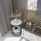 Round Marble Coffee Table