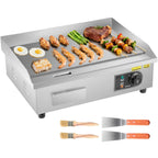 Commercial Electric Griddle, Adjustable Temp Control
