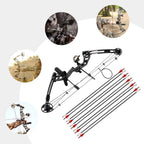 Right Hand Archery Compound Bows Draw Weight 30-55lbs,Adjustable for Adults and Beginners 310fps