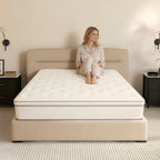 12 Inch Queen King Full Twin Mattress in a Box with  Memory Foam & Pocket Springs, Motion Isolation, Pressure Relief