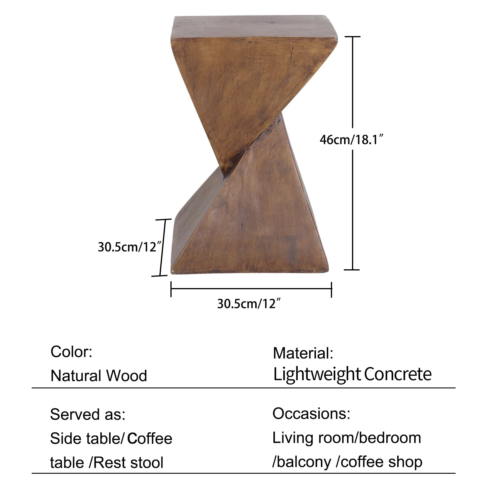 Lightweight Concrete Accent