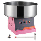 Commercial Cotton Candy Machine w/ Stainless Steel Bowl and Sugar Scoop