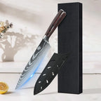 ZENG 8inch Super Sharp Chef knife with Cover Stainless steel