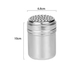 Multi-purpose Stainless Steel Seasoning Jar Salt Sugar Bottle Rotating Cover