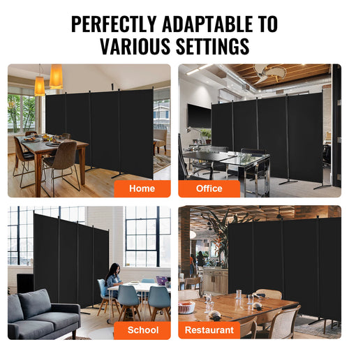 3/4/6 Folding Privacy Screen and Portable Freestanding