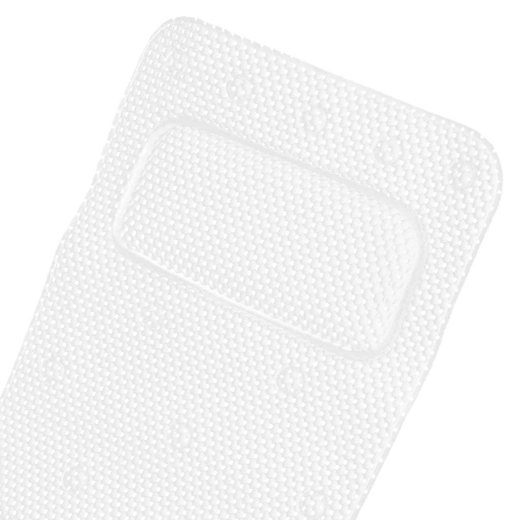125*36cm Bathtub Mat White Bathtub Mat with Pillow