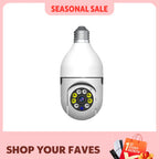 Light Bulb Security Cameras Outdoor Wireless WiFi Camera 5GHz, 360 Degree