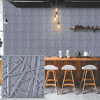 30 pack 3D wall panel. PVC flower textured wall panels. 11.8x11.8 Double-Sided Tape.