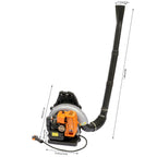63CC Gas Leaf Blower Backpack High Power Yard Debris Clener