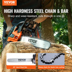 Gas Chainsaw 58CC 20" 3.22HP Handheld