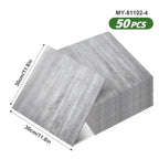 50pcs SXP Floor Sticker Peel and Stick 11.81x11.81in Self adhesive Wall Stickers Easy DIY 1.5mm thick Applies to any indoor