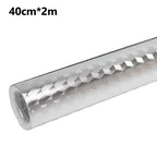 5/2/1M Modern Kitchen Oil-proof Self Adhesives Stickers High-temperature Aluminum Foil Gas Stove Cabinet Contact Sticke