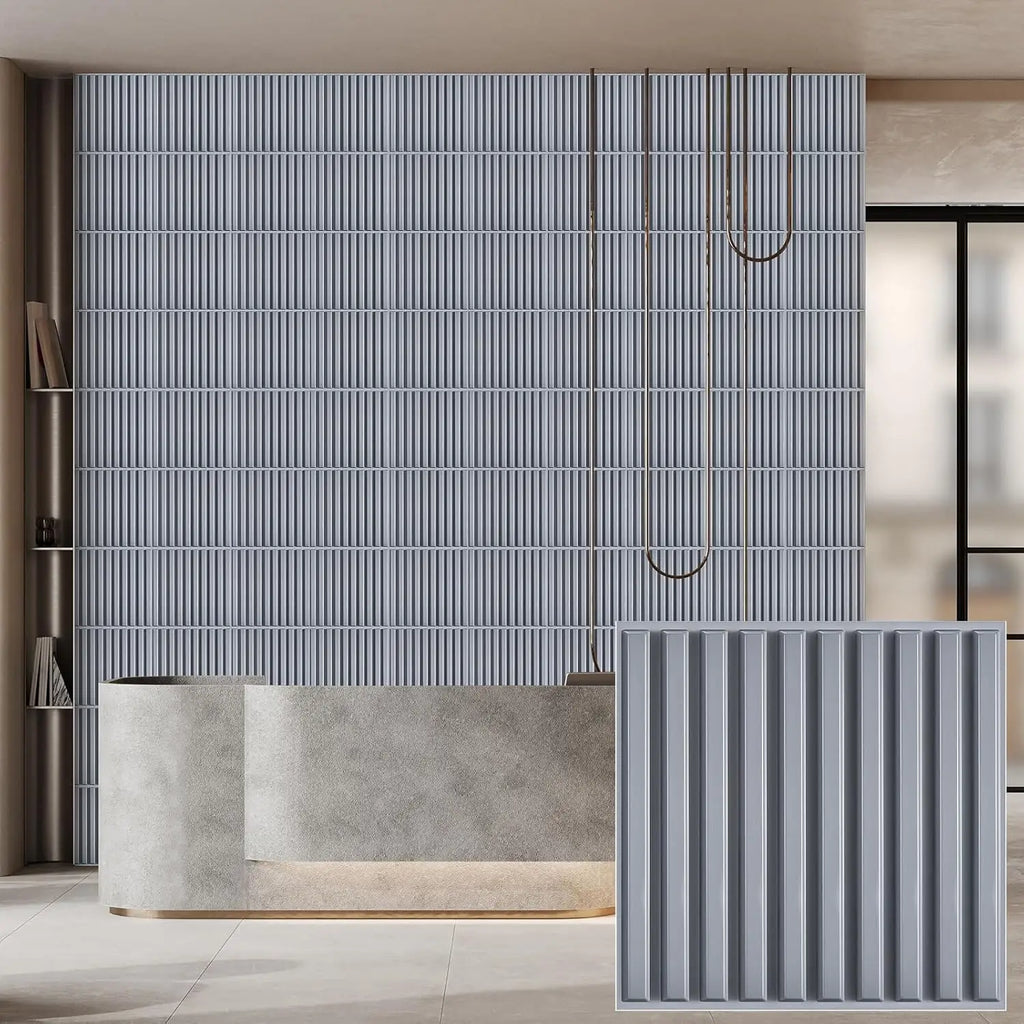 30 pack 3D wall panel. PVC flower textured wall panels. 11.8x11.8 Double-Sided Tape.
