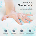 2-3 Inch Gel Memory Foam Mattress Topper Full Size Cooling Mattress Soft and Breathable