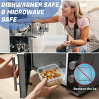 48-Piece Leakproof Food Storage Containers Set