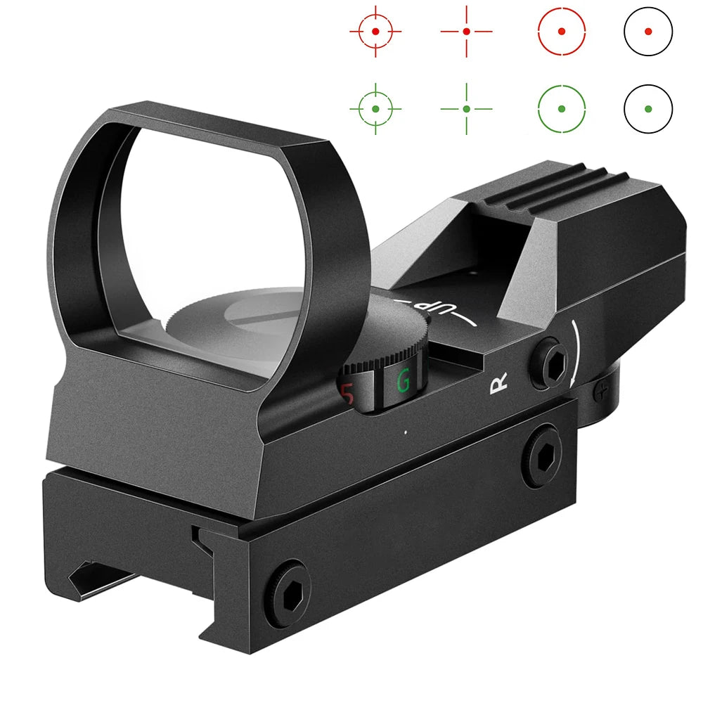 Tactical Red Green Dot Sight Scope Optics scope Red Dot Sight Hunting Optics