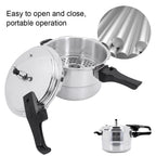 Aluminum Pressure Cooker with Steaming Plate