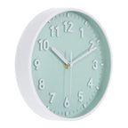 8 Inch Wall Clock 3D Number Quartz Battery Operated Silent Non-Ticking